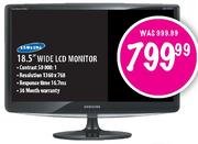 Samsung 18.5" Wide LCD Monitor
