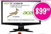 Acer 20" LCD Monitor