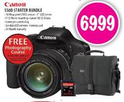 Canon 550D Starter Bundle