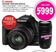 Canon EOS500D Twin Lens Bundle