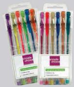 Simple Choice Gel Pens-6's
