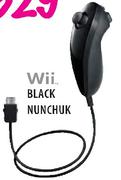Wii Black Numchuk