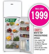 Defy White Top Freezer/Fridge (DFD426)