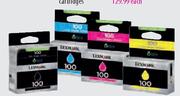LexMark 100 Black Cartridge-Each