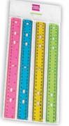 Simple Choice 4 Pack Rulers Assorted-Each