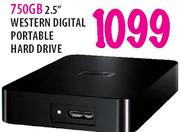 Western Digital Portable Hard Drive 750GB 2.5"