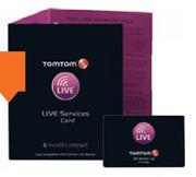 TOMTOM 12 Month Live Service Update Card.
