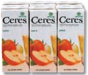 Ceres Fruit Juice-200ml-6's Per Pack