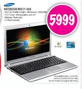 Samsung Notebook (RV511-A04)