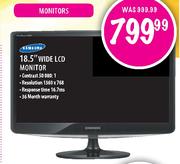 Samsung 18.5" Wide LCD Monitor