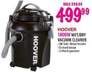 Hoover 1800W Wet/Dry Vacuum Cleaner