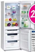 KIC White Bottom Freezer/Fridge (KB6032WH)
