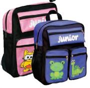 New Junior 3 Pocket Bag With Print Assorted-Each