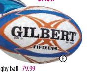 Gilbert SA Fifteens Rugby Ball