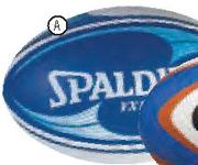 Spalding VX 100 Rugby Ball-Each