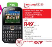 Samsung E2220 TexTo