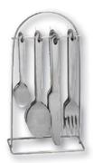 Home 24 Piece Simplicity Hanging Cutlery Set