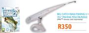 Big Catch Bass Fishing2 Plus Wii Fishing Pole Bundle