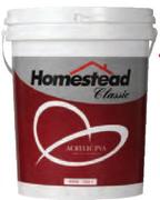 Homestead Classic Acrylic PVA-20 Ltr