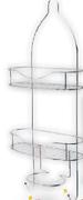 Hart & Holm 2 Tier Shower Caddy With Soap Dish