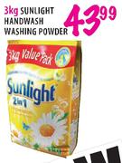 Sunlight Handwash Washing Powder-3kg