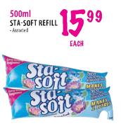 Sta-Soft Refill Assorted-500ml each 