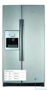 Whirlpool 652L INOX Side By Side Fridge/Freezer(25RID4AIPT)