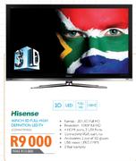 Hisense 46Inch 3D Full High Definition LED TV (LEDN46T39X3D)