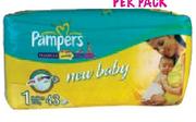 Pampers New Baby-43's Per Pack