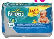 Pampers Fresh Economy Wipes-2*64's