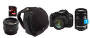 Canon 550D Triple Lens DSLR Bundle   