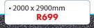 Multi Flor Carpet-2000 x 2900mm