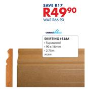 Chamber Value Skirting #S28A-90 x 16mm