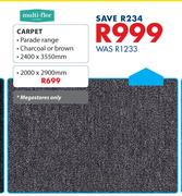 Multi Flor Carpet-2400 x 3550mm