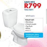 Splashworks Toilet Set