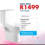 Splashworks Toilet Set