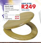 Chamber Value Toilet Seat Mahogany