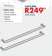 Splashworks Towel Rail 16 ZEN DTRO CH-Each
