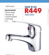Splashworks Basin Mixer PSC2