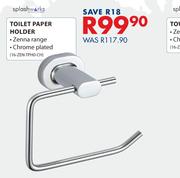Splashworks Toilet Paper Holder 16-ZEN-TPH0-CH