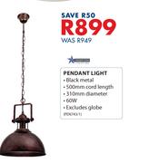 Brightstar Pendant Light PEN743/1