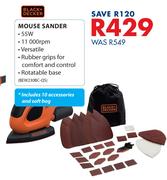 Black+Decker Mouse Sander BEW230BC-QS 