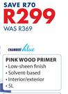 Chamber Value Pink Wood Primer-5Ltr