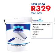 Chamber Value Contractors PVA-20Ltr