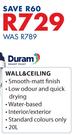 Duram Wall & Ceiling-20Ltr
