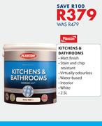 Plascon Kitchens & Bathrooms-2.5Ltr