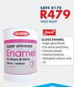 Plascon Gloss Enamel-5Ltr