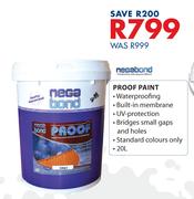 Nega Bond Proof Paint-20Ltr