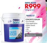 Nega Bond Concrete Sealer PWBC5 20L-20Ltr