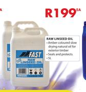 Raw Linseed Oil 5Ltr-Each